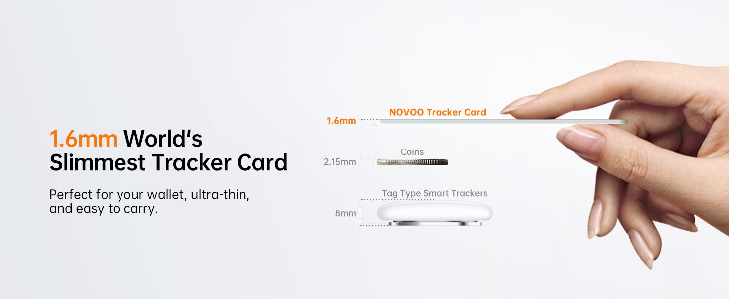 Airtag, card tracker, item finder