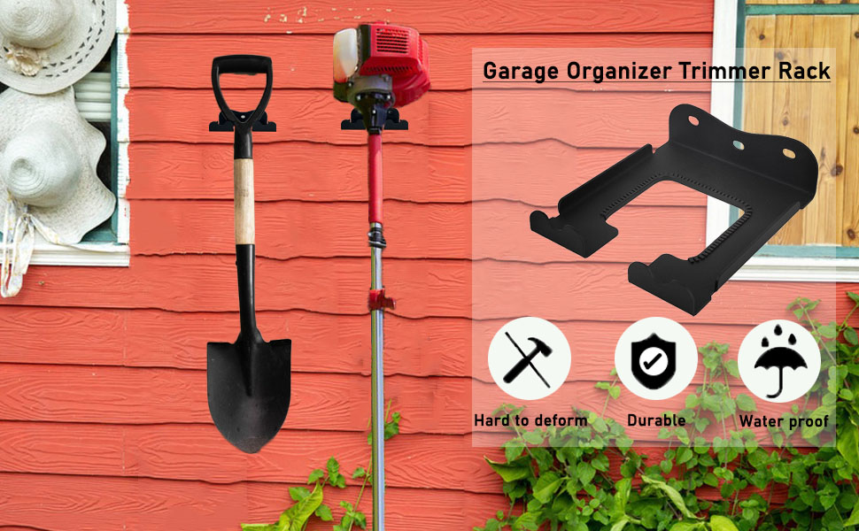 Garage Organizer Trimmer Rack