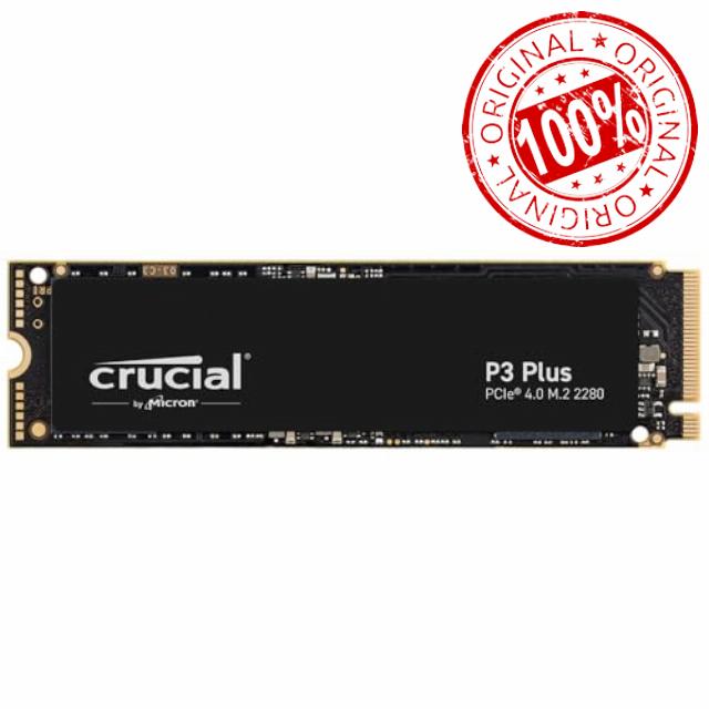 Crucial P3 Plus SSD 500GB M.2 NVMe PCIe Gen4 Internal SSD