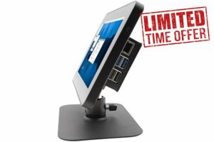 KKSB Display Case for Raspberry Pi Touch Display 2 with Stand and Case for Raspberry Pi 5