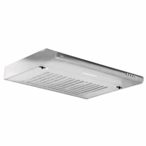 Baridi 60cm Visor Cooker Hood Kitchen Extractor Fan for Undercabinets