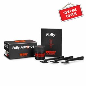Thermal Grizzly TG Putty Advance – Electrically Non-Conductive Thermal Putty for GPU Modding and Thermal Pad Replacement