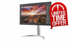 LG 27UP850K-W.AEU monitor computer monitor 68.6 cm (27") 3840 x 2160 pixels 4K Ultra HD LED Black