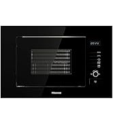 Hisense H23MOBS5HUK Freestanding 23 Litre Microwave - Black, 16 x 19 x 12 inches (L x W x H)