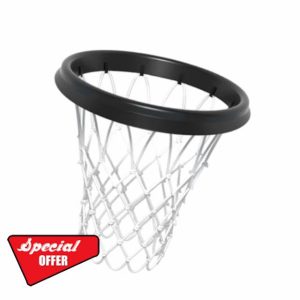Net Replacement Basketball PU Basketball Net Frame Portable Outdoor Basketball Net Heavy Duty Basketball Netting Hoop