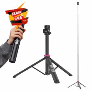 ULANZI MT-89 Portable Adjustable Light Stand with 1/4" Screw Quick Release