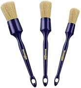 YeewayVeh Car Wheel Brush Kit, Microfiber Rim Brush with 2 Replaceable Wheel Cleaner Brush Cover,...