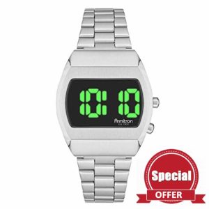 Armitron Sport Retro Digital Chronograph Bracelet Watch