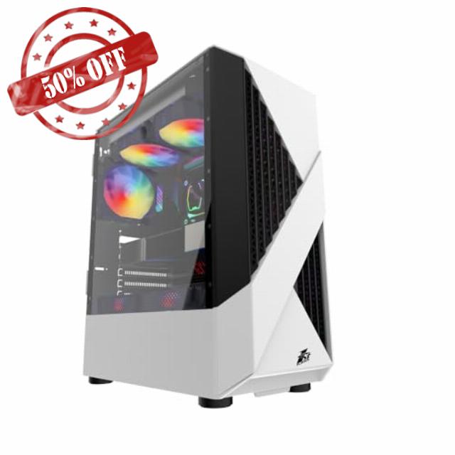 1st Player F3-A White ATX Gaming Case (No Fans Included)