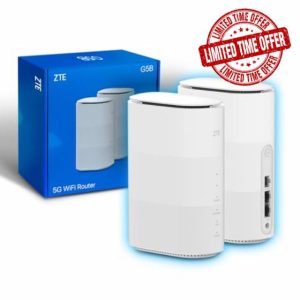 ZTE G5B - Unlocked wireless 5G AX3000 WiFi6 Whole Home Router