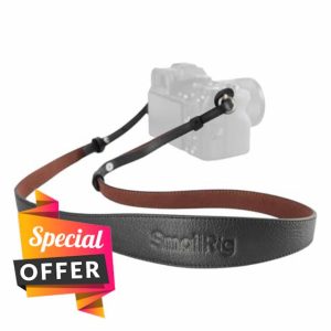 SMALLRIG Universal Leather Camera Shoulder Strap for DSLR Camera