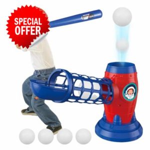 Qzdtue Baseball Pitching Machine with Balls