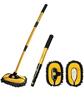 YeewayVeh Car Detailing Brush Set, 7 Pack Detail Brushes for Dashboard Engine Bay Air Vents Leath...