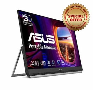ASUS ZenScreen MB249C 60.5 cm (23.8") 1920 x 1080 pixels Full HD LED Black - MB249C