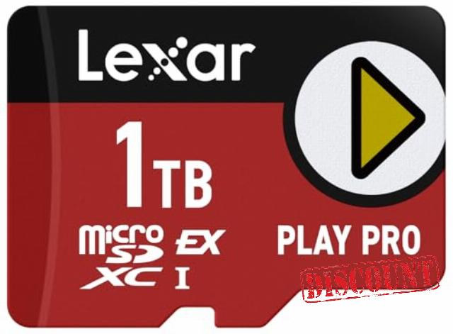 Lexar 1TB Play PRO microSD Express Card