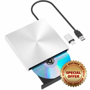 Alphami External Blu Ray DVD Drive Drive Burner