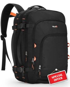 Tolaccea 35-45L Travel Laptop Backpack