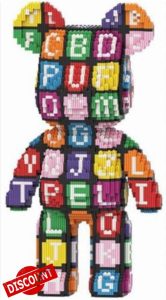 Alphabet Bear Building Block Set