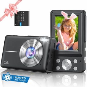 Digital Camera 1080P FHD 44MP with 2.4" LCD Display