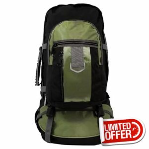 Extra Large Hiking Camping 80L+20L Detachable Extra Storage Backpack - Perfect Rucksack for School