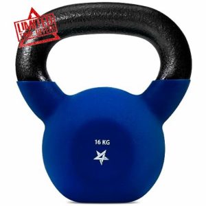 Yes4All 2-20kg Neoprene Coated Cast Iron Kettlebell