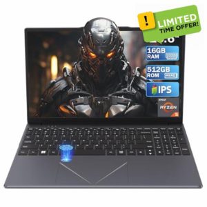 15.6" Laptop PC 16GB DDR4 512GB SSD