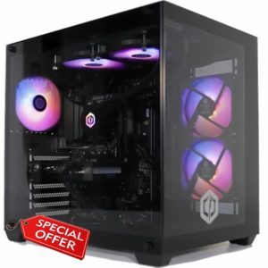 CyberPowerPC Luxe Gaming PC - AMD Ryzen 7 9800X3D