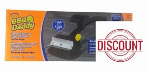 Scrub Daddy - BBQ Daddy Steam Cleaning Grill Scrubber Value Pack