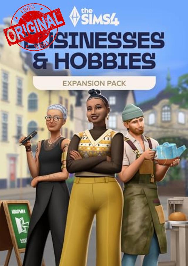 The Sims 4 Businesses & Hobbies (EP18) Expansion pack PCWin | Downloading Code EA App - Origin | VideoGame | English Standard | PC Code - EA App