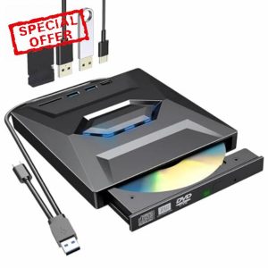 External CD Drive USB 3.0 Type C