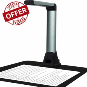 Savornest X1 Portable Document Camera: 8MP Portable HD Overhead Scanner A4 Multi-Language OCR USB Doc Cam for Teachers Online Teaching and Students Remote Learning