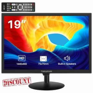 19 Inch PC Monitor 1440x900 LED Display Computer Monitor with VGA/HDMI/AV/BNC/USB