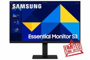 Samsung LS24D300GAUXXU 24" FullHD IPS Monitor - 1920x1080p