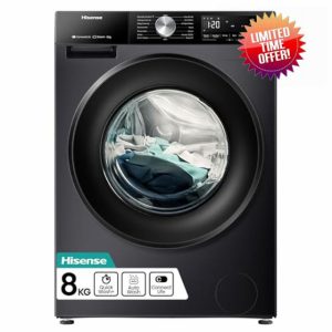 Hisense 3S WiFi Series WF3S1243BW3 12 KG Front Load Washing Machine Durable Inverter