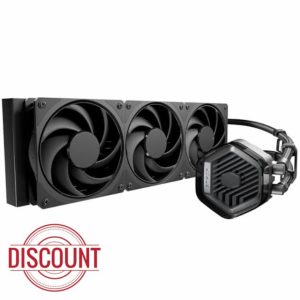 Cooler Master MasterLiquid 360 Atmos Stealth CPU Liquid Cooler - AIO Water Cooling System (TDP 300W)