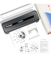Phomemo M832 Portable Printer, Thermal Printer A4 Compatible with Android & iOS, Mobile Monochrom...