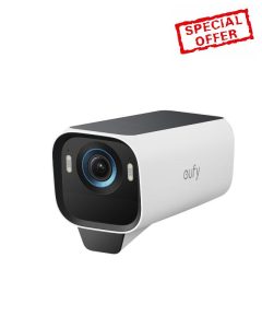 eufy Security eufyCam S3 Pro Add-on Solar Security Camera Outdoor Wireless