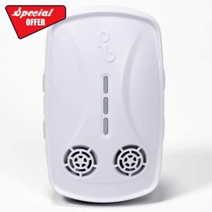 Pestbye® Advanced Whole House Rat and Mouse Repellent - Ultrasonic Electromagnetic Repeller - Get Rid of Mice & Rodents Humanely