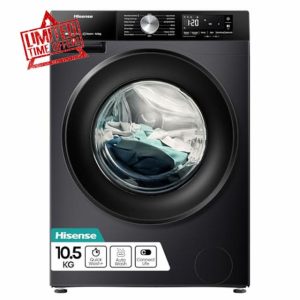 Hisense 3S WiFi Series WF3S1043BB3 10 KG Front Load Washing Machine Durable Inverter