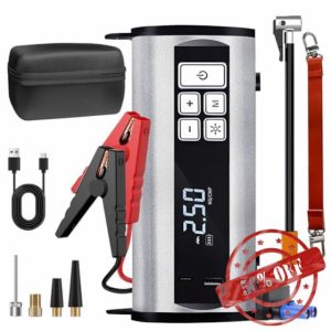 3500A Car Jump Starter Power Pack with 150PSI Air Compressor