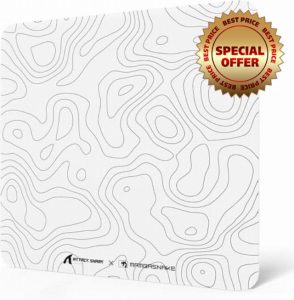 MAMBASNAKE x ATTACK SHARK CM05 Contour Glass Hard Gaming Mousepad