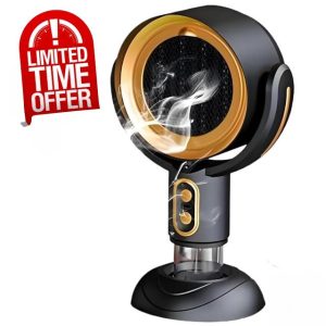 High Efficiency Portable Smoke Away Purifier Fan - Kitchen Vent Hood for Smoke Air