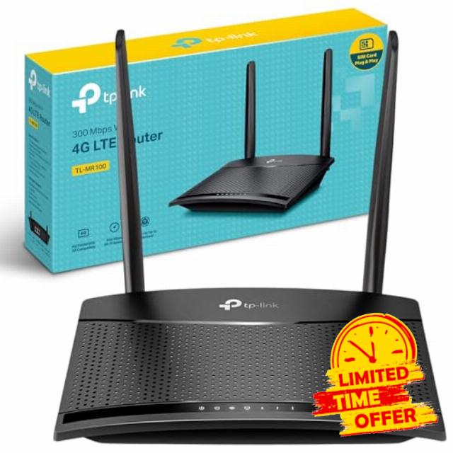 TP-Link TL-MR100 300 Mbps Wireless N LTE 4G Router