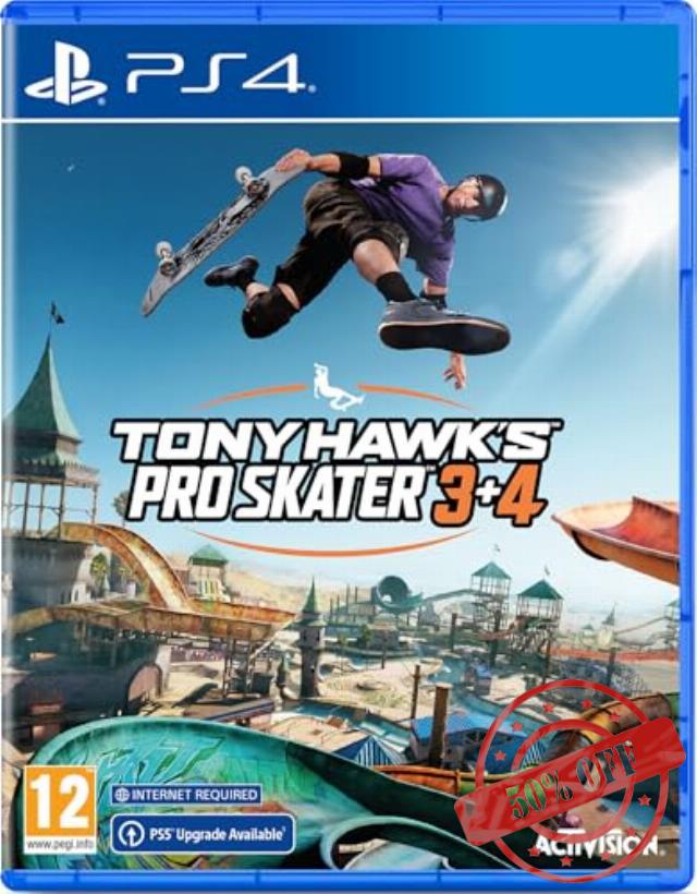Tony Hawk's Pro Skater 3+4 (PlayStation 4)