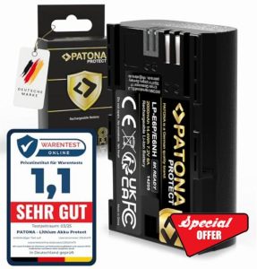 PATONA Protect LP-E6P/E6NH Battery
