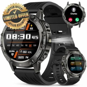 Military Smart Watch for Men Answer/Make Calls