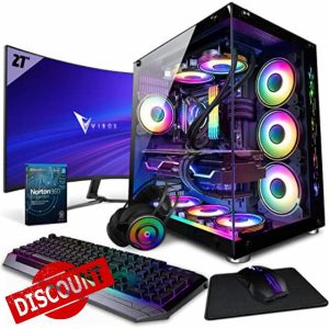 Vibox SG-VIII-234 Gaming PC Bundle • Intel Core i9 12900KF 5.2GHz • Nvidia RTX 5080 16GB • 32GB RAM • 2TB NVMe SSD • Windows 11 • 27" 165Hz Monitor • WiFi