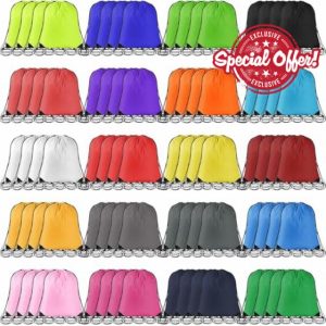 OJMHD 80 Pcs Drawstring Bags Bulk