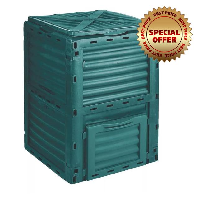 300L Outdoor Garden Compost Bin