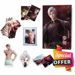 Love Deepspace Collections - Game Poster Stand Artbook Keychain Badge Card Stickers Lucky Box - Love Deepspace Figure Decorations (1)